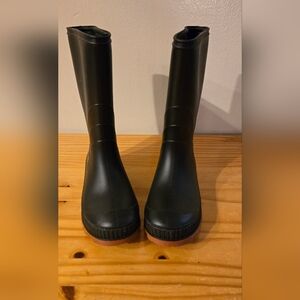 Black Rain Boots Kids